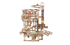 Ugears 3D Wooden Puzzle Marble Run Tiered Hoist 4820184121393