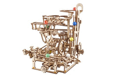 Ugears 3D Wooden Puzzle Marble Run Tiered Hoist 4820184121393