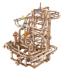 Ugears 3D Wooden Puzzle Marble Run Spiral Hoist 4820184121492