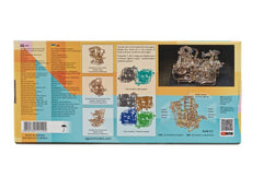 Ugears 3D Wooden Puzzle Marble Run Spiral Hoist 4820184121492