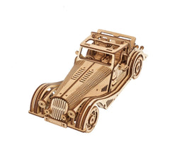 Ugears 3D Wooden Puzzle Sports Car Rapid Mouse 4820184121744
