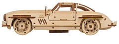 Ugears 3D Wooden Puzzle Winged Sports Coupe 4820184121775