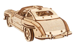Ugears 3D Wooden Puzzle Winged Sports Coupe 4820184121775