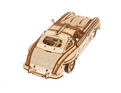 Ugears 3D Wooden Puzzle Winged Sports Coupe 4820184121775