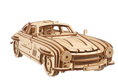 Ugears 3D Wooden Puzzle Winged Sports Coupe 4820184121775