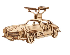 Ugears 3D Wooden Puzzle Winged Sports Coupe 4820184121775