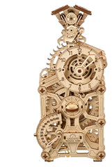 Ugears 3D Wooden Puzzle Engine Clock 4820184121843