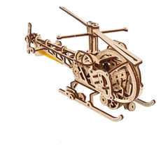 Ugears 3D Wooden Puzzle Mini Helicopter 4820184121935