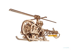 Ugears 3D Wooden Puzzle Mini Helicopter 4820184121935