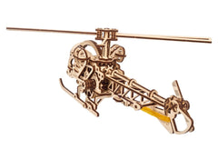 Ugears 3D Wooden Puzzle Mini Helicopter 4820184121935