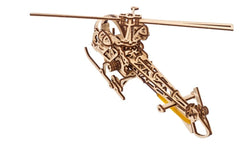 Ugears 3D Wooden Puzzle Mini Helicopter 4820184121935