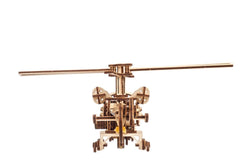 Ugears 3D Wooden Puzzle Mini Helicopter 4820184121935