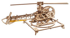 Ugears 3D Wooden Puzzle Mini Helicopter 4820184121935