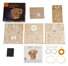 Ugears 3D Wooden Puzzle Steampunk Airship 4820184121911