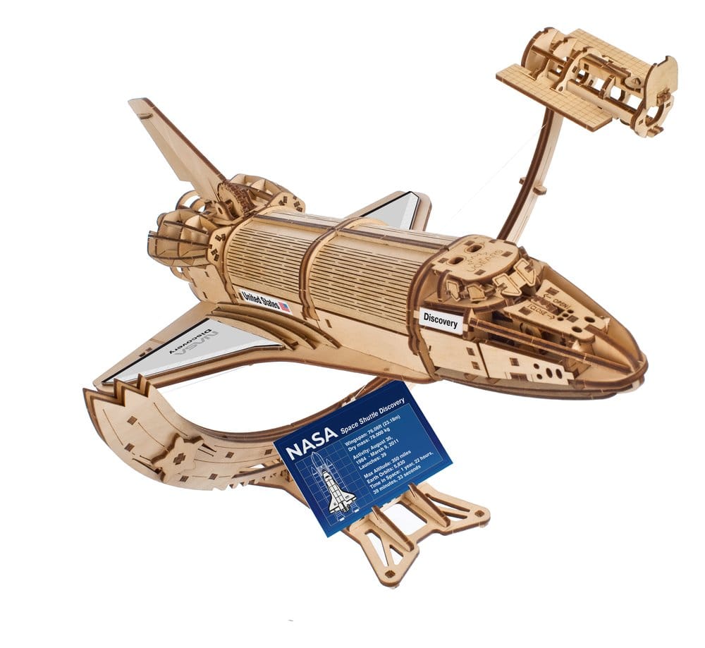 NASA 3D Wooden Puzzle Space Shuttle Discovery 4820184121942