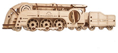 Ugears 3D Wooden Puzzle Mini Locomotive 4820184121959