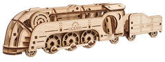 Ugears 3D Wooden Puzzle Mini Locomotive 4820184121959