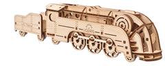 Ugears 3D Wooden Puzzle Mini Locomotive 4820184121959