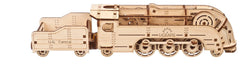 Ugears 3D Wooden Puzzle Mini Locomotive 4820184121959