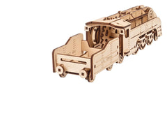 Ugears 3D Wooden Puzzle Mini Locomotive 4820184121959