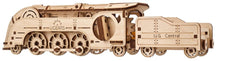Ugears 3D Wooden Puzzle Mini Locomotive 4820184121959