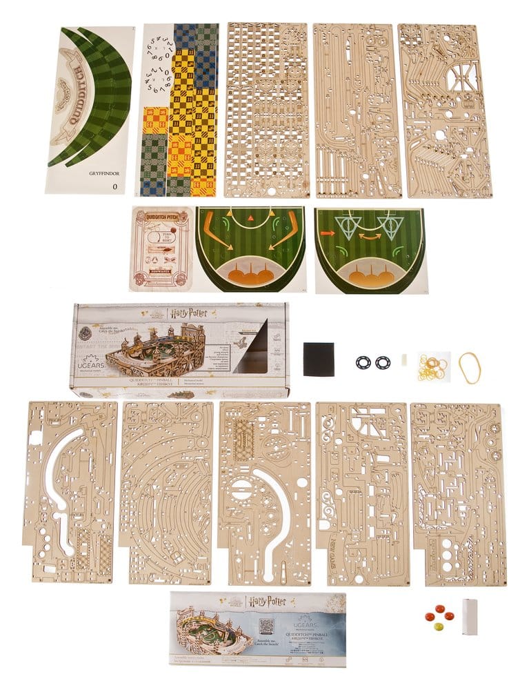 Harry Potter 3D Wooden Puzzle Quidditch Pinball 4820184121980