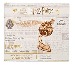 Harry Potter 3D Wooden Puzzle Golden Snitch 4820184122048