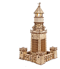 Ugears 3D Wooden Puzzle Lighthouse of Alexandria 4820184122215