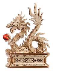 Ugears 3D Wooden Puzzle Wood Dragon 4820184122253