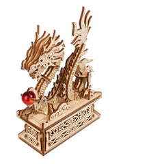 Ugears 3D Wooden Puzzle Wood Dragon 4820184122253