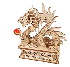 Ugears 3D Wooden Puzzle Wood Dragon 4820184122253