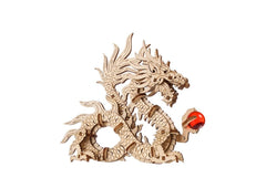Ugears 3D Wooden Puzzle Wood Dragon 4820184122253