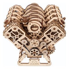 Ugears 3D Wooden Puzzle V8 Engine 4820184122314