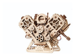 Ugears 3D Wooden Puzzle V8 Engine 4820184122314