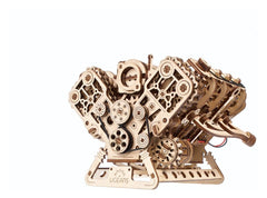 Ugears 3D Wooden Puzzle V8 Engine 4820184122314