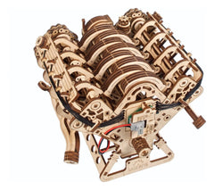 Ugears 3D Wooden Puzzle V8 Engine 4820184122314