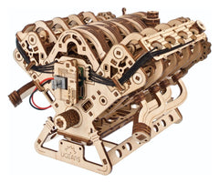 Ugears 3D Wooden Puzzle V8 Engine 4820184122314