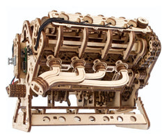 Ugears 3D Wooden Puzzle V8 Engine 4820184122314