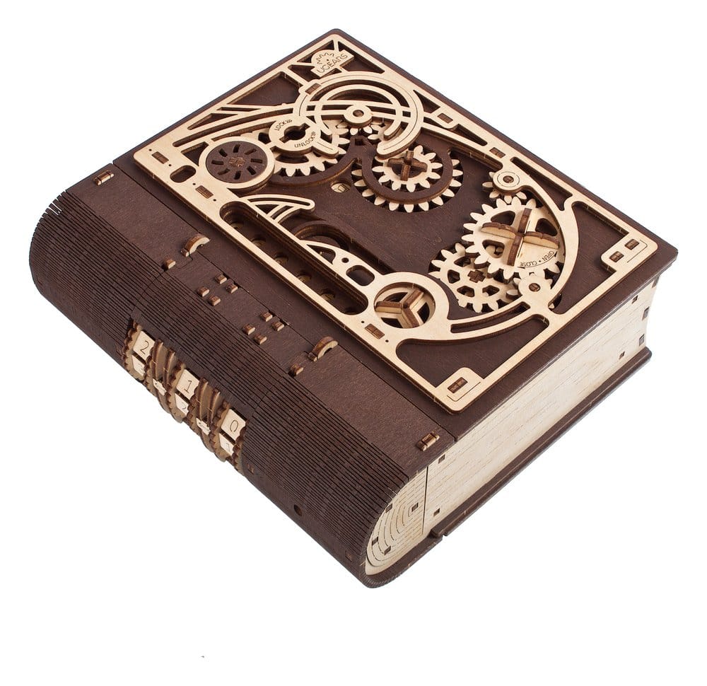 Ugears 3D Wooden Puzzle Book of Secrets 4820184122321