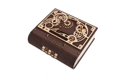 Ugears 3D Wooden Puzzle Book of Secrets 4820184122321