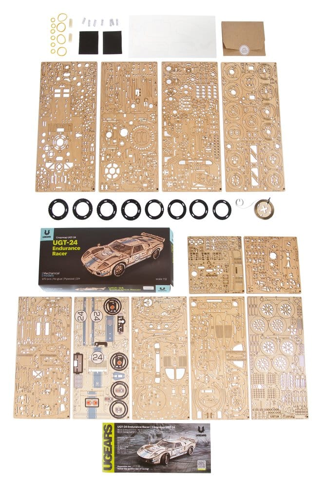 Ugears 3D Wooden Puzzle UGT-24 Endurance Racer 4820184122536