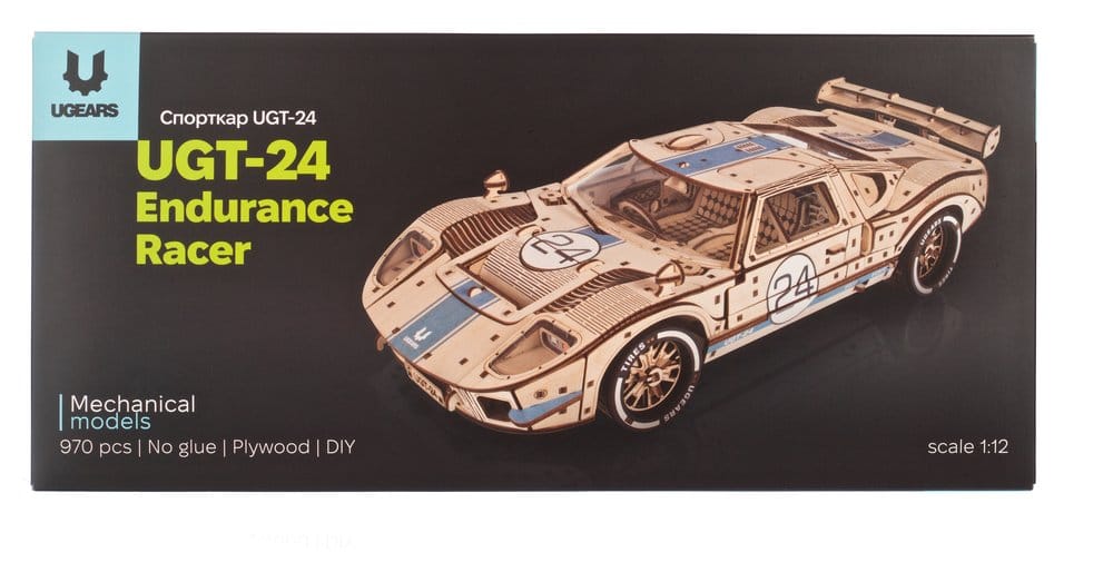 Ugears 3D Wooden Puzzle UGT-24 Endurance Racer 4820184122536