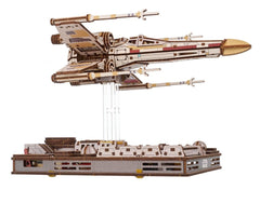 Star Wars 3D Wooden Puzzle Luke Skywalker's X-Wing Starfighter 4820184122550