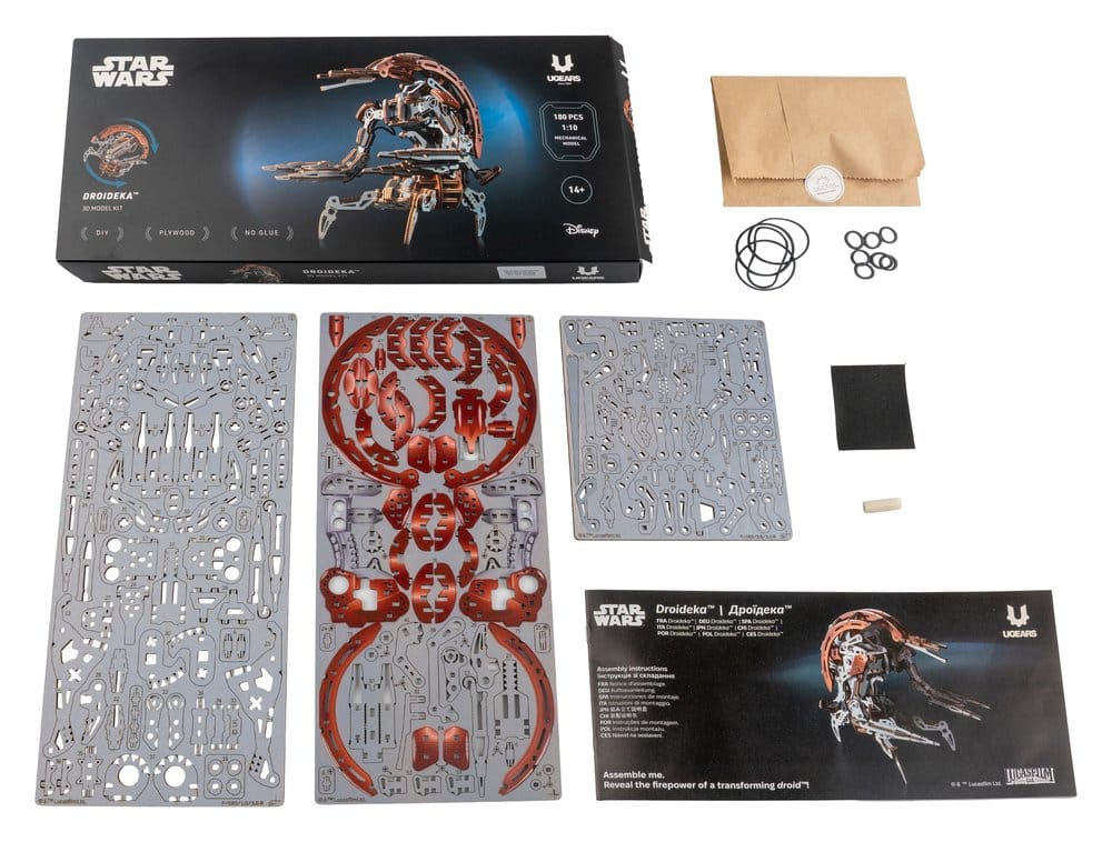 Star Wars 3D Wooden Puzzle Droideka 4820184123076