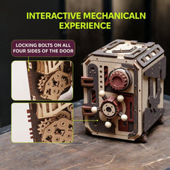 Ugears 3D Wooden Model Kit Safe Too 17 cm 4820184123489