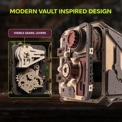Ugears 3D Wooden Model Kit Safe Too 17 cm 4820184123489