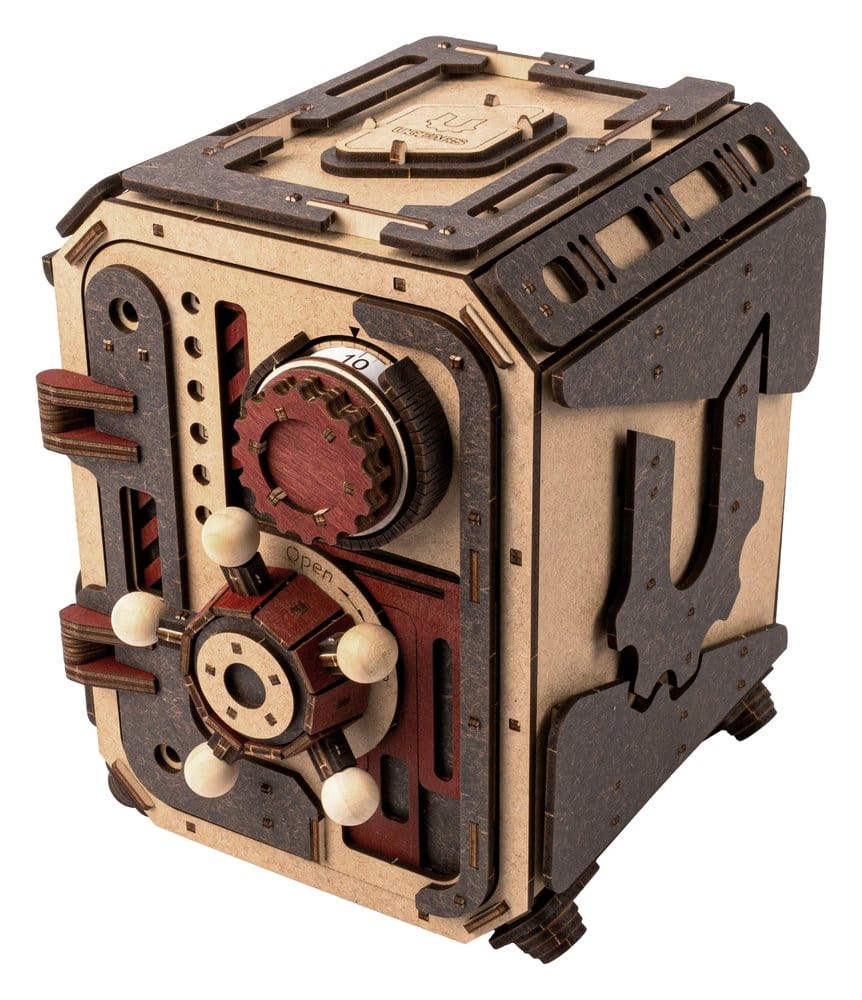 Ugears 3D Wooden Model Kit Safe Too 17 cm 4820184123489