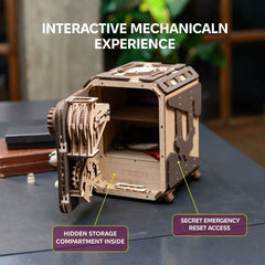 Ugears 3D Wooden Model Kit Safe Too 17 cm 4820184123489