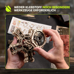 Ugears 3D Wooden Model Kit R-5 Aircraft Engine 25 cm 4820184123465