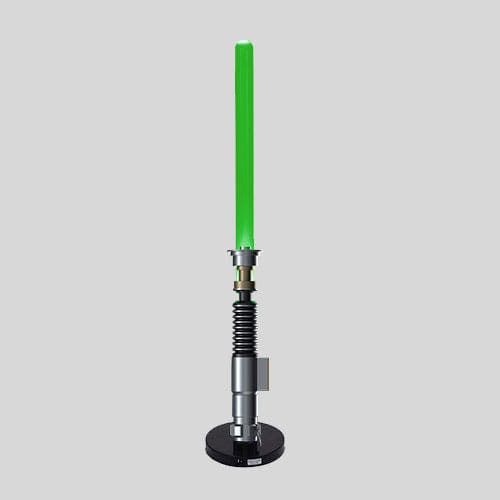 Star Wars Lamp Luke Skywalker Return Of The Jedi Green Lightsaber 59 cm 5060326630287